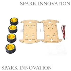 4 Wheel Smart Car Robot Chassis Kit